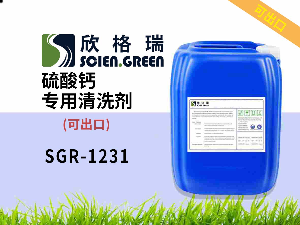 硫酸鈣專用清洗劑 SGR1231 可出口